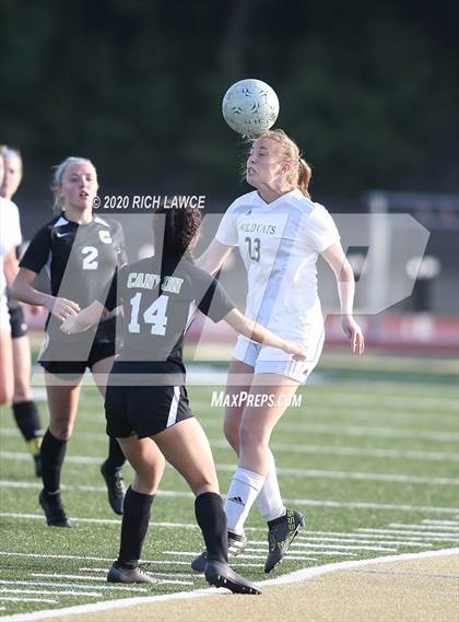 Thumbnail 2 in Brea Olinda @ Canyon (CIF Round 1 Playoff) photogallery.
