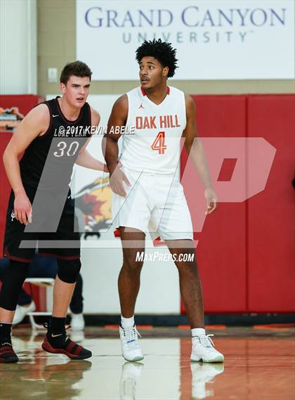 Thumbnail 2 in Oak Hill Academy vs Lone Peak (Hoophall West) photogallery.