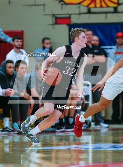 Thumbnail 3 in Oak Hill Academy vs Lone Peak (Hoophall West) photogallery.