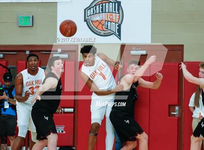 Thumbnail 2 in Oak Hill Academy vs Lone Peak (Hoophall West) photogallery.
