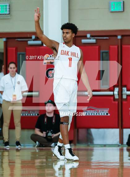 Thumbnail 2 in Oak Hill Academy vs Lone Peak (Hoophall West) photogallery.