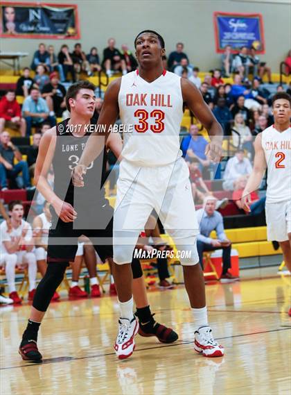 Thumbnail 3 in Oak Hill Academy vs Lone Peak (Hoophall West) photogallery.