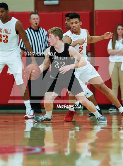 Thumbnail 2 in Oak Hill Academy vs Lone Peak (Hoophall West) photogallery.