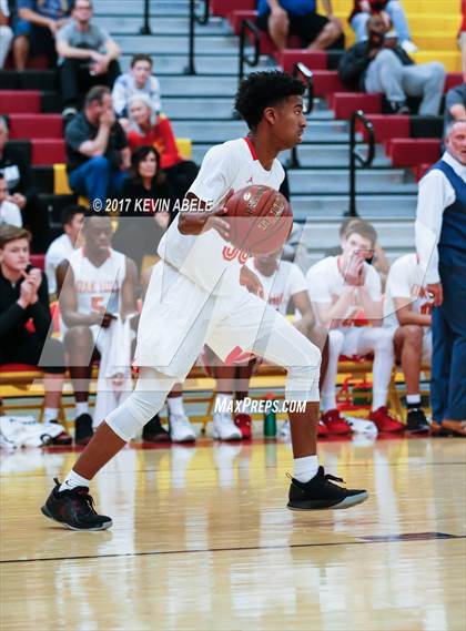Thumbnail 2 in Oak Hill Academy vs Lone Peak (Hoophall West) photogallery.