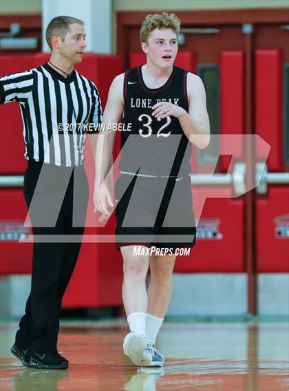 Thumbnail 3 in Oak Hill Academy vs Lone Peak (Hoophall West) photogallery.