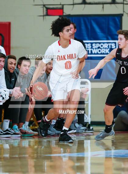 Thumbnail 1 in Oak Hill Academy vs Lone Peak (Hoophall West) photogallery.