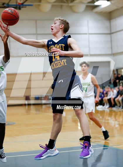 Thumbnail 2 in Summit Academy vs. Kearns (Eagle Holiday Shootout) photogallery.