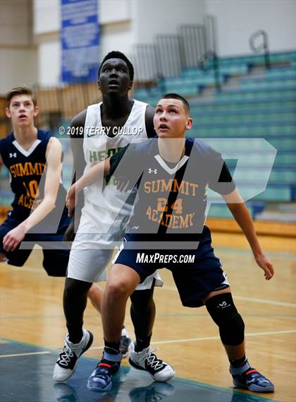 Thumbnail 1 in Summit Academy vs. Kearns (Eagle Holiday Shootout) photogallery.