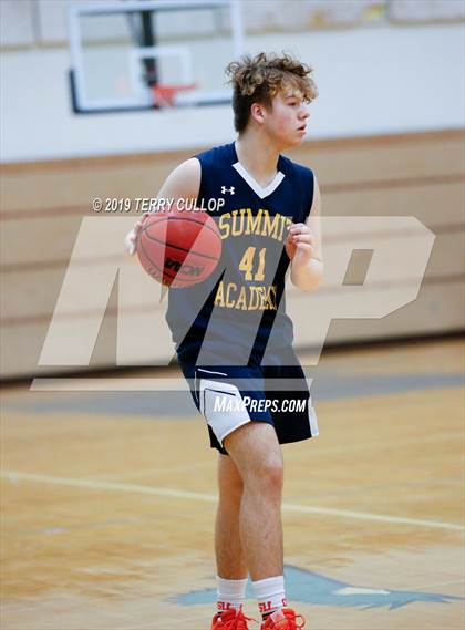 Thumbnail 1 in Summit Academy vs. Kearns (Eagle Holiday Shootout) photogallery.
