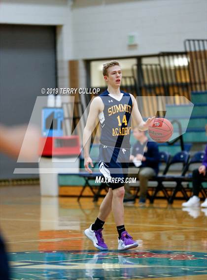 Thumbnail 2 in Summit Academy vs. Kearns (Eagle Holiday Shootout) photogallery.