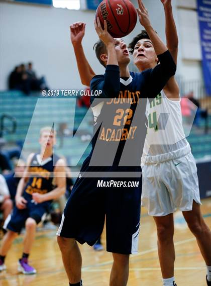 Thumbnail 1 in Summit Academy vs. Kearns (Eagle Holiday Shootout) photogallery.