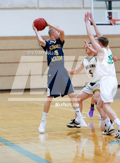 Thumbnail 1 in Summit Academy vs. Kearns (Eagle Holiday Shootout) photogallery.