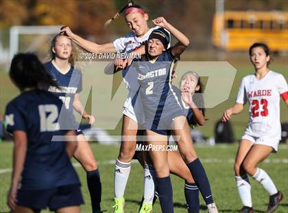 Thumbnail 3 in Newington vs. Warde (CIAC Class LL Rd 2) photogallery.