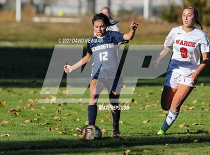 Thumbnail 3 in Newington vs. Warde (CIAC Class LL Rd 2) photogallery.