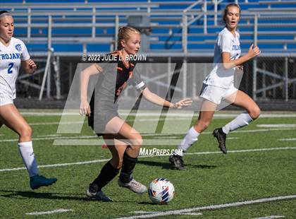 Thumbnail 1 in Lawrenceburg vs Indianapolis Bishop Chatard (IHSAA 2A Regional final) photogallery.