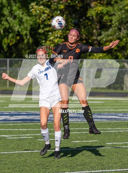 Thumbnail 1 in Lawrenceburg vs Indianapolis Bishop Chatard (IHSAA 2A Regional final) photogallery.