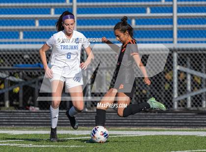Thumbnail 1 in Lawrenceburg vs Indianapolis Bishop Chatard (IHSAA 2A Regional final) photogallery.