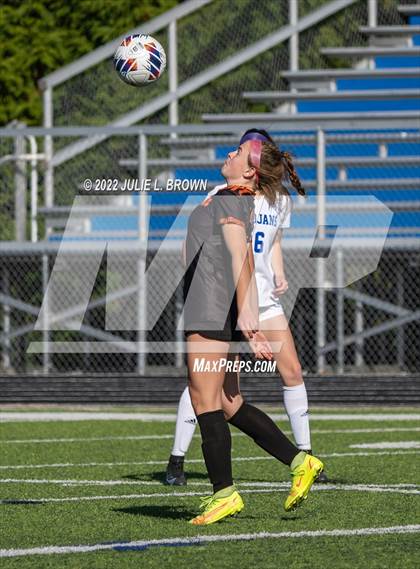 Thumbnail 1 in Lawrenceburg vs Indianapolis Bishop Chatard (IHSAA 2A Regional final) photogallery.