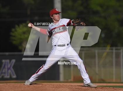 Thumbnail 2 in Charlotte Catholic vs Phillip O. Berry Academy of Technology photogallery.