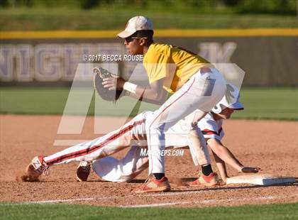 Thumbnail 2 in Charlotte Catholic vs Phillip O. Berry Academy of Technology photogallery.