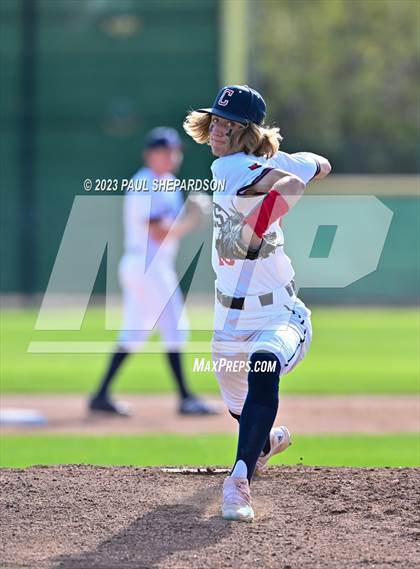 Thumbnail 1 in Centennial (AZ) vs. Mountain Vista (CO) (Best of the West Tournement) photogallery.