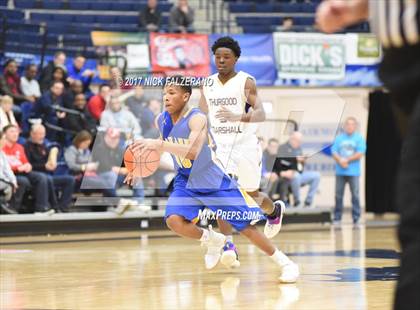 Thumbnail 2 in Thurgood Marshall vs. Gahanna Christian Academy photogallery.