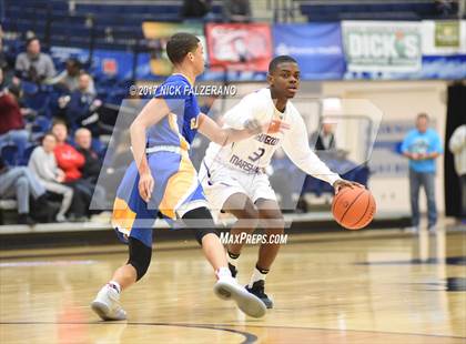 Thumbnail 3 in Thurgood Marshall vs. Gahanna Christian Academy photogallery.