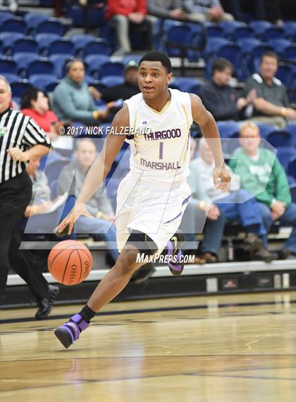 Thumbnail 3 in Thurgood Marshall vs. Gahanna Christian Academy photogallery.