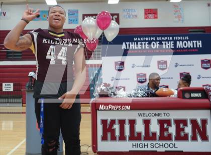 Thumbnail 1 in Marines H.S. Male Athlete of the Month- Al Amir Ward photogallery.