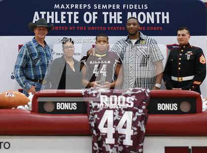 Thumbnail 3 in Marines H.S. Male Athlete of the Month- Al Amir Ward photogallery.