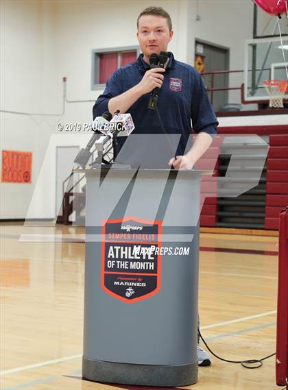 Thumbnail 1 in Marines H.S. Male Athlete of the Month- Al Amir Ward photogallery.