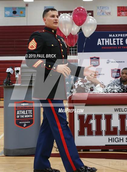 Thumbnail 2 in Marines H.S. Male Athlete of the Month- Al Amir Ward photogallery.