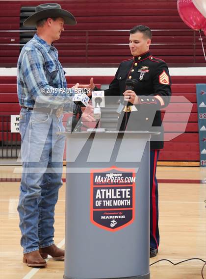 Thumbnail 1 in Marines H.S. Male Athlete of the Month- Al Amir Ward photogallery.