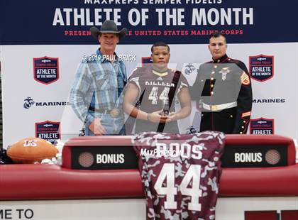 Thumbnail 2 in Marines H.S. Male Athlete of the Month- Al Amir Ward photogallery.