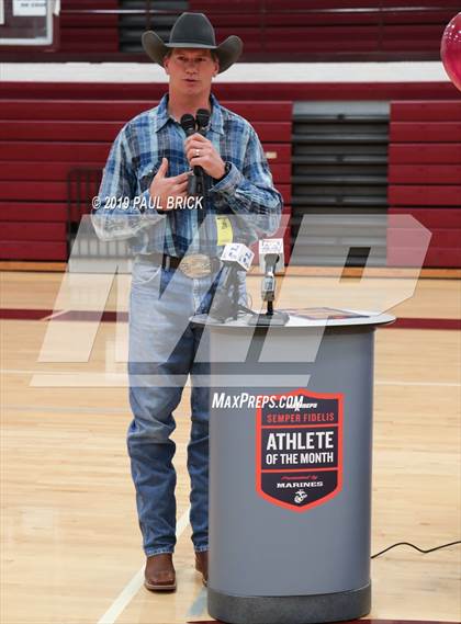 Thumbnail 1 in Marines H.S. Male Athlete of the Month- Al Amir Ward photogallery.