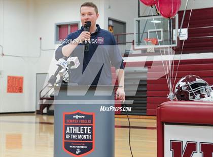 Thumbnail 3 in Marines H.S. Male Athlete of the Month- Al Amir Ward photogallery.