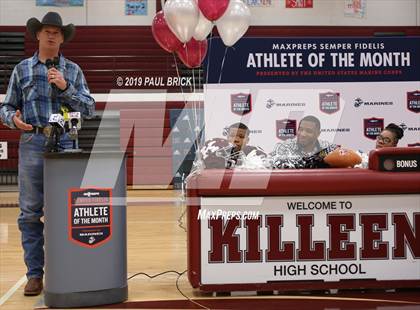 Thumbnail 2 in Marines H.S. Male Athlete of the Month- Al Amir Ward photogallery.