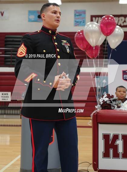 Thumbnail 3 in Marines H.S. Male Athlete of the Month- Al Amir Ward photogallery.