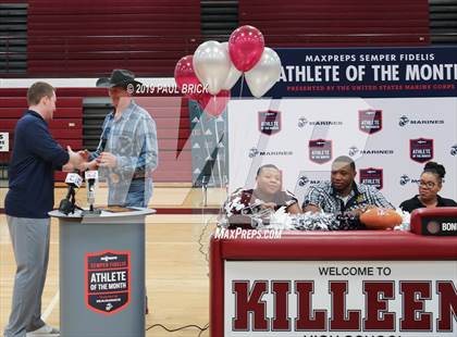 Thumbnail 3 in Marines H.S. Male Athlete of the Month- Al Amir Ward photogallery.