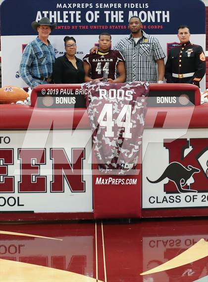 Thumbnail 2 in Marines H.S. Male Athlete of the Month- Al Amir Ward photogallery.