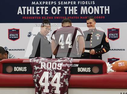 Thumbnail 1 in Marines H.S. Male Athlete of the Month- Al Amir Ward photogallery.