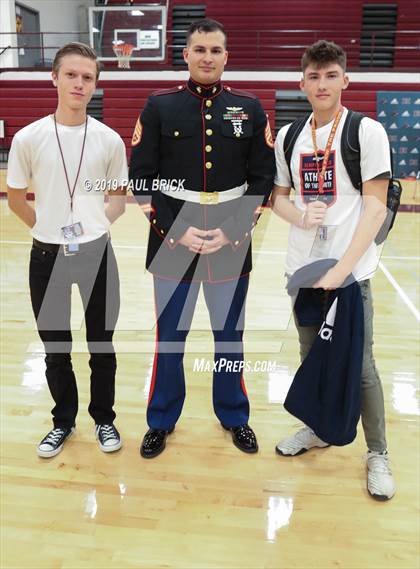 Thumbnail 2 in Marines H.S. Male Athlete of the Month- Al Amir Ward photogallery.