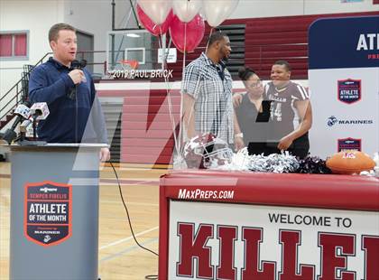 Thumbnail 1 in Marines H.S. Male Athlete of the Month- Al Amir Ward photogallery.