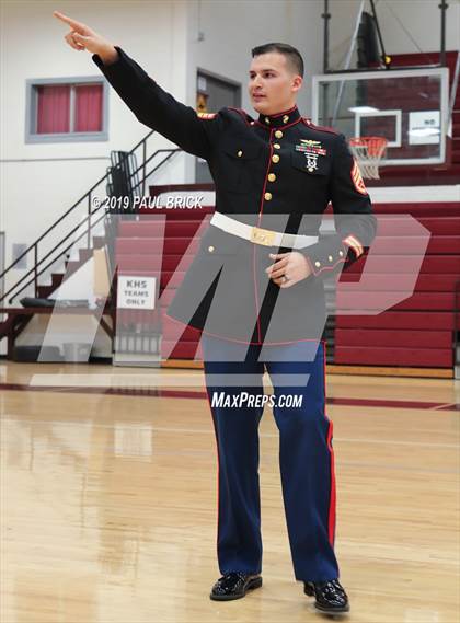 Thumbnail 2 in Marines H.S. Male Athlete of the Month- Al Amir Ward photogallery.