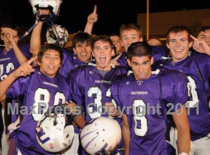 Thumbnail 3 in Northwest Christian vs. Arizona Lutheran Academy (AIA 2A State Playoffs) photogallery.