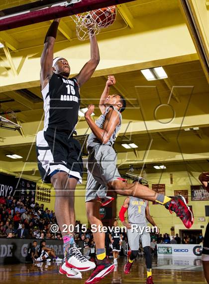 Thumbnail 2 in Wings Academy vs. Oak Hill Academy (DICK'S National Tournament Quarterfinal) photogallery.