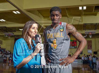 Thumbnail 2 in Wings Academy vs. Oak Hill Academy (DICK'S National Tournament Quarterfinal) photogallery.