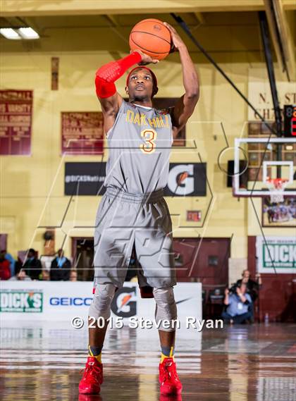 Thumbnail 1 in Wings Academy vs. Oak Hill Academy (DICK'S National Tournament Quarterfinal) photogallery.