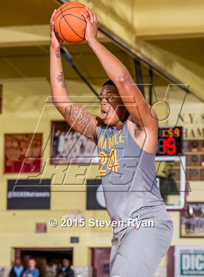 Thumbnail 1 in Wings Academy vs. Oak Hill Academy (DICK'S National Tournament Quarterfinal) photogallery.