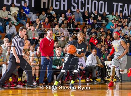 Thumbnail 1 in Wings Academy vs. Oak Hill Academy (DICK'S National Tournament Quarterfinal) photogallery.